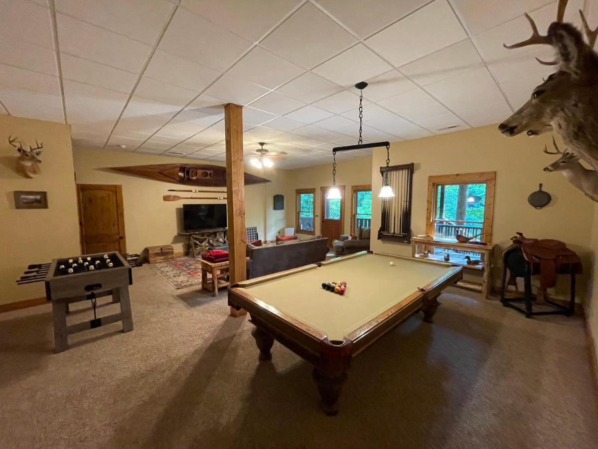 Cozy Creekfront Family Cabin-Pet Friendly -Gamerm-Hot Tub Hiawassee Buitenkant foto