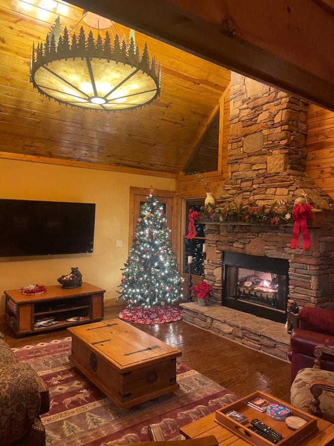 Cozy Creekfront Family Cabin-Pet Friendly -Gamerm-Hot Tub Hiawassee Buitenkant foto